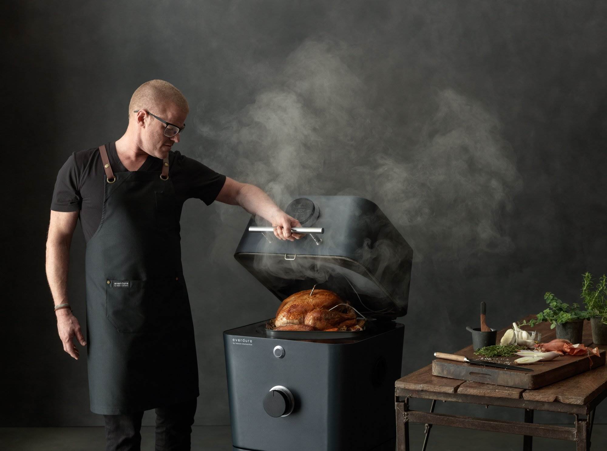 Everdure 4k Electric Ignition Smart BBQ - Orange - Image 3