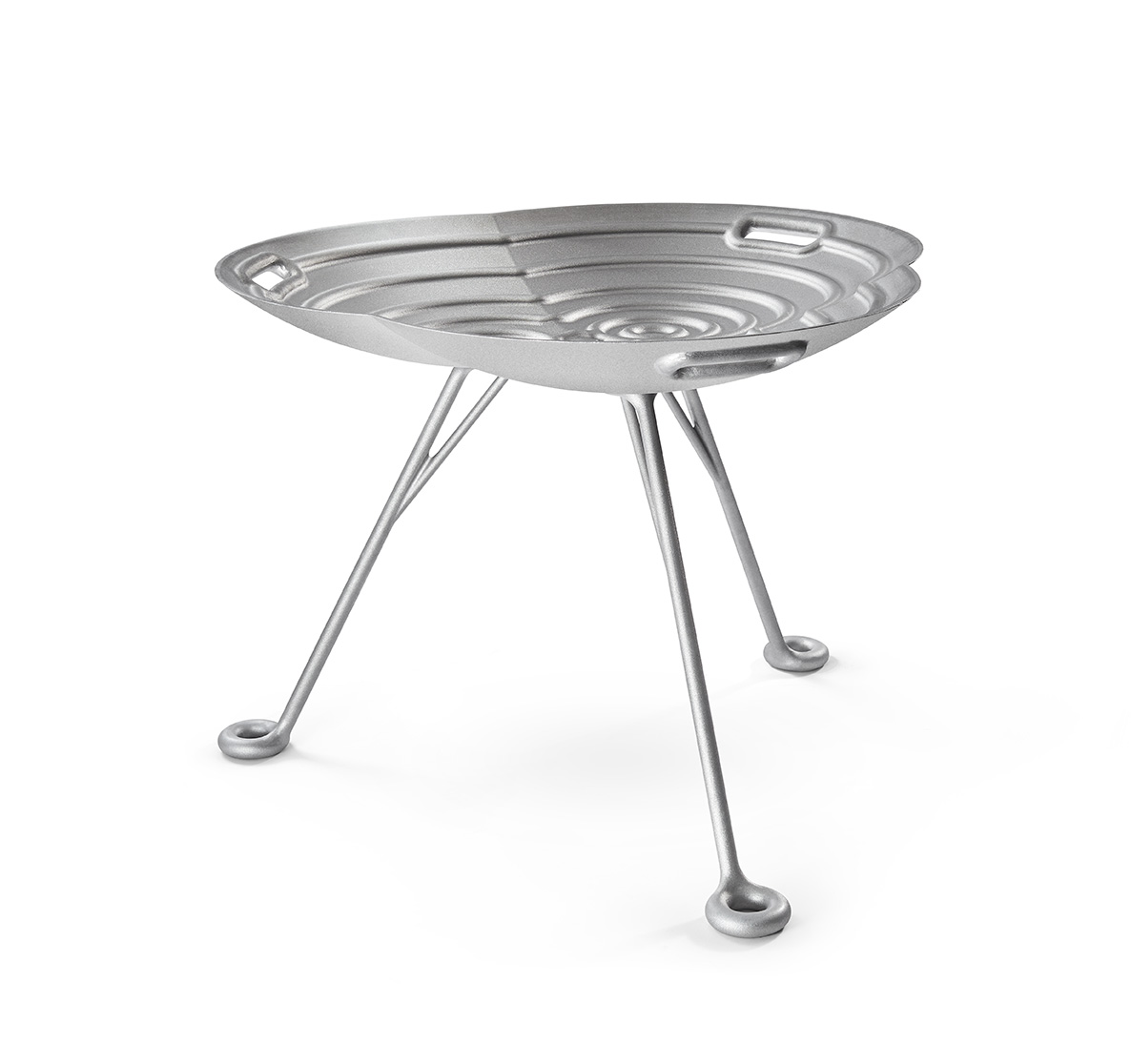 Lotus Cast Aluminium Firebowl - High - Image 2