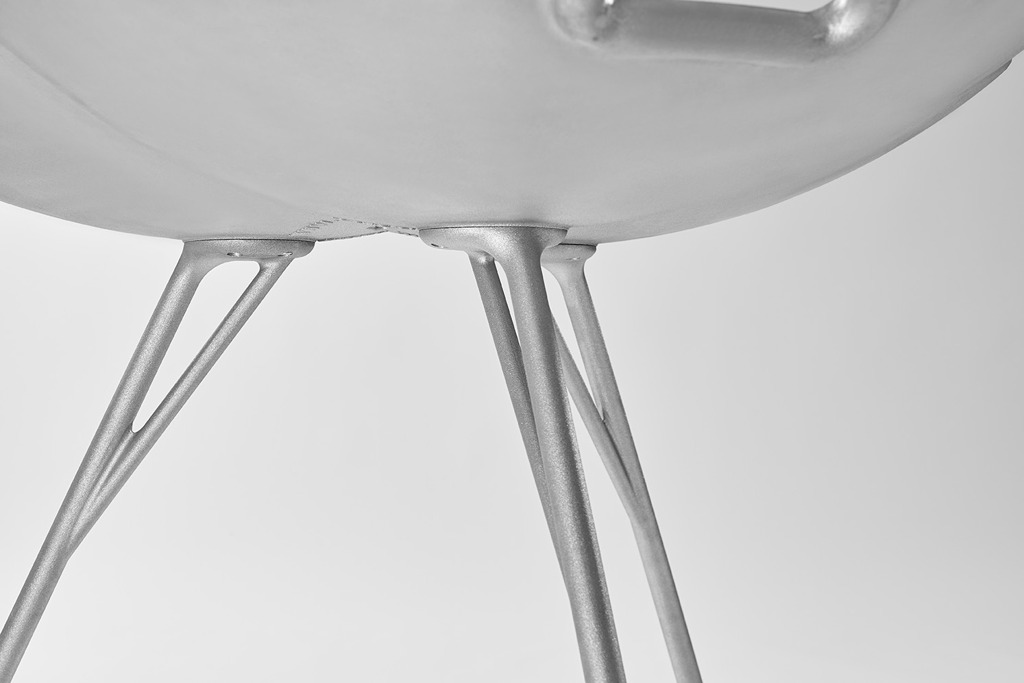 Lotus Cast Aluminium Firebowl - High - Image 5