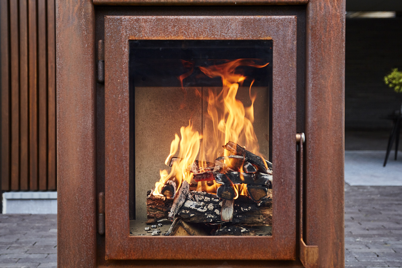 RB73 Quaruba XL - Outdoor Stove - 4 sides - Image 4