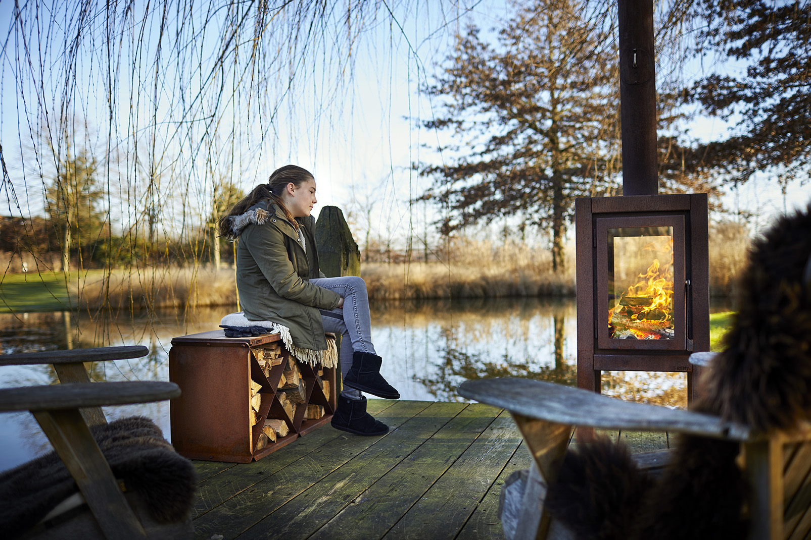 RB73 Quaruba XXL - Outdoor Stove - 4 sides - Image 4