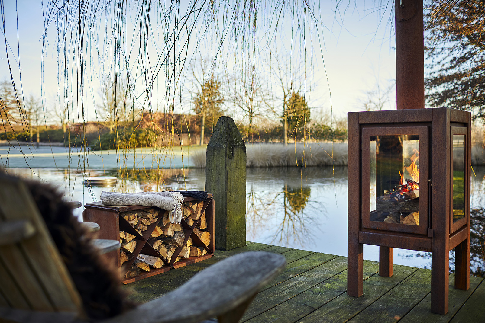 RB73 Quaruba XXL - Outdoor Stove - 4 sides - Image 2