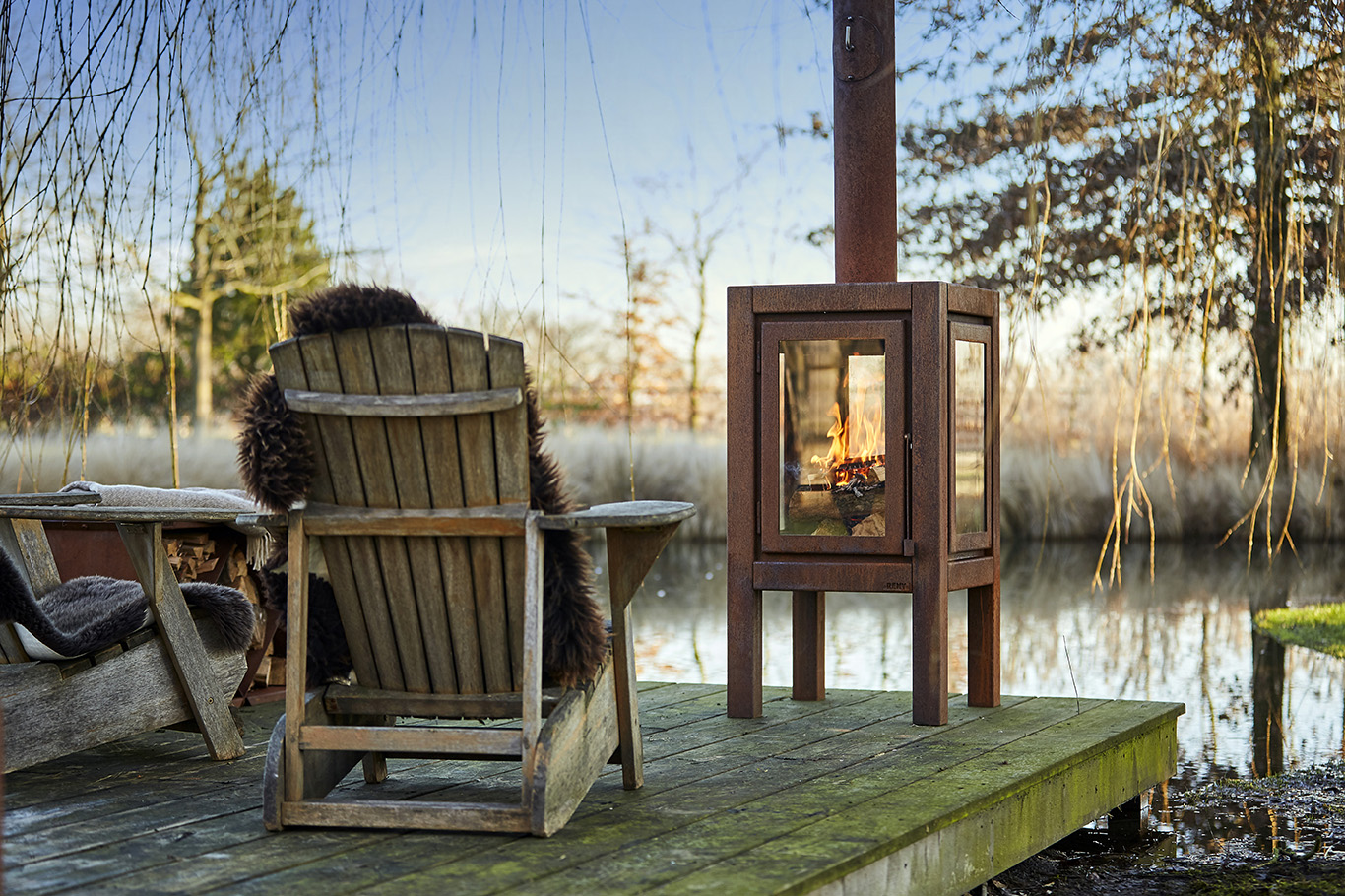 RB73 Quaruba XXL - Outdoor Stove - 4 sides