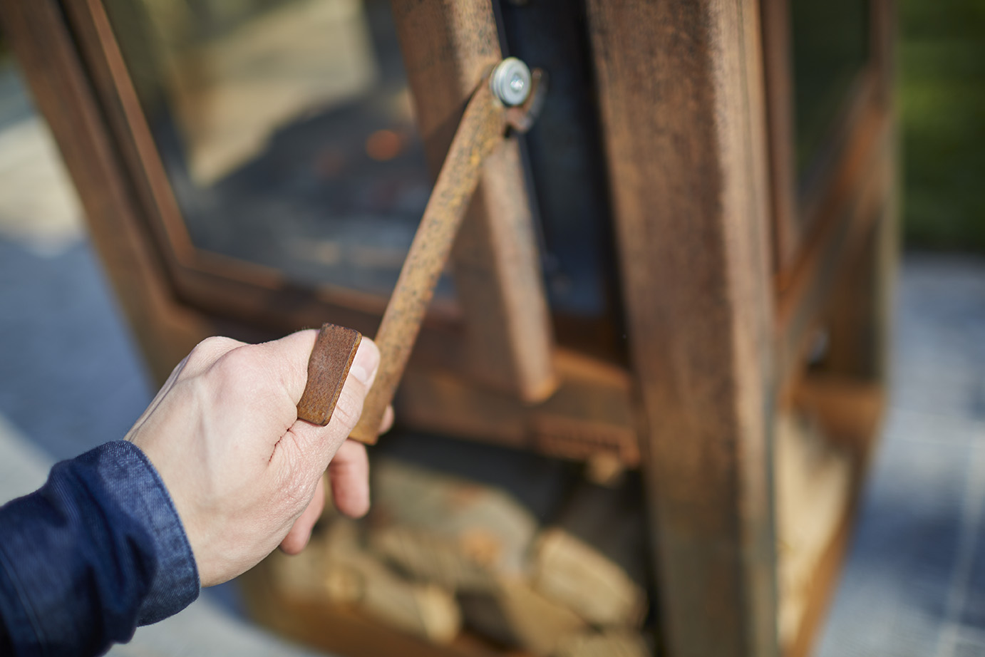 RB73 Quaruba L Mobile - Outdoor Stove - 4 sides - Image 5