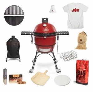 Kamado Joe - Classic 1 Get Grilling Pizza & Rib Bundle