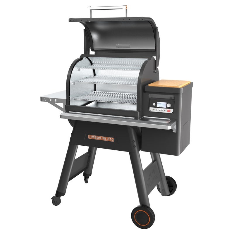 traeger-timberline-850-lid-open
