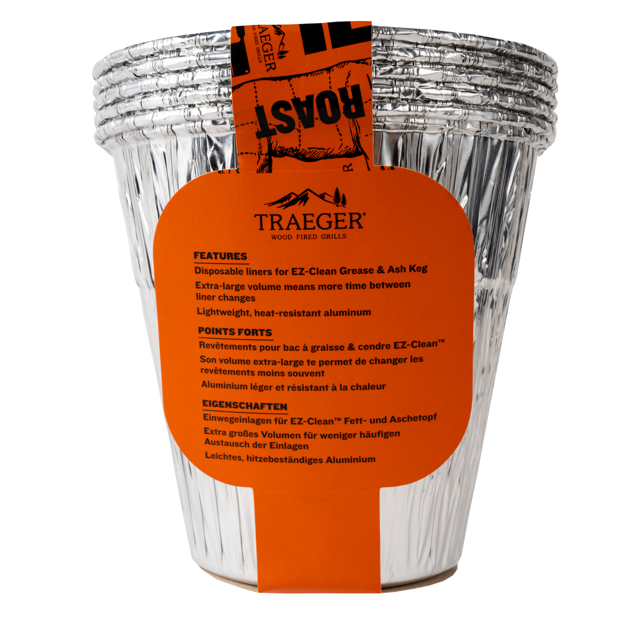 Traeger Timberline Grease & Ash Keg Liner – 5 Pack - Image 2