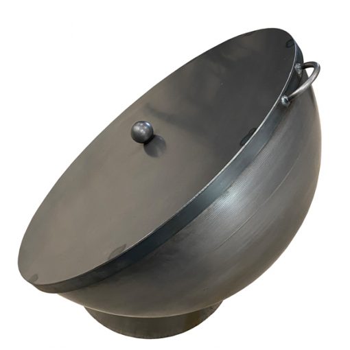 Tilted Sphere Fire Pit Lid - Image 2