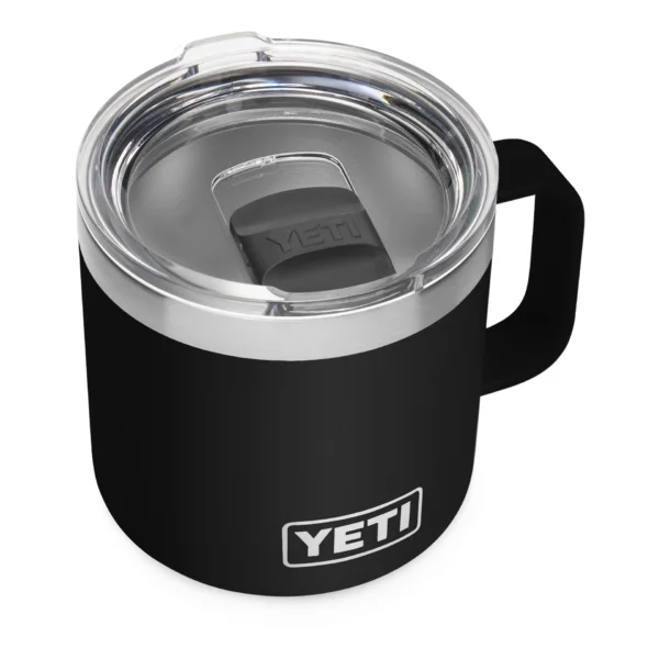 Yeti Rambler 14oz Mug 2.0 – Black - Image 2